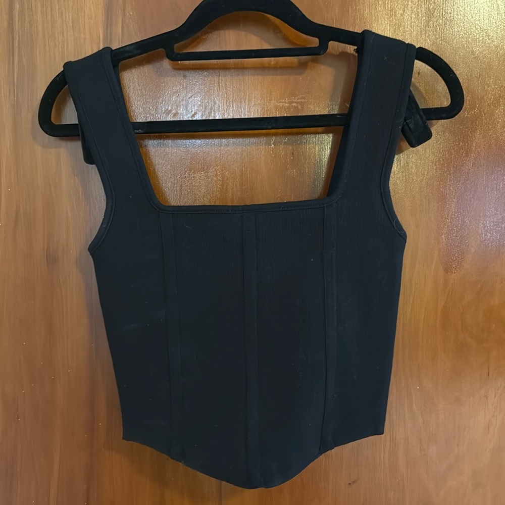 Zara cropped tank